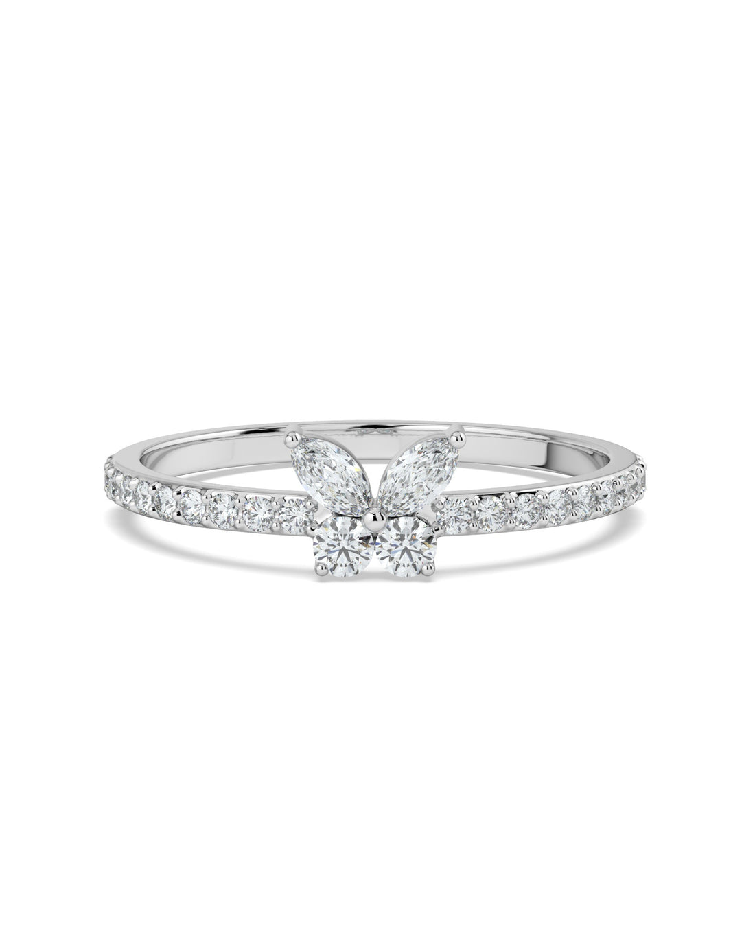 Butterfly Wedding Ring