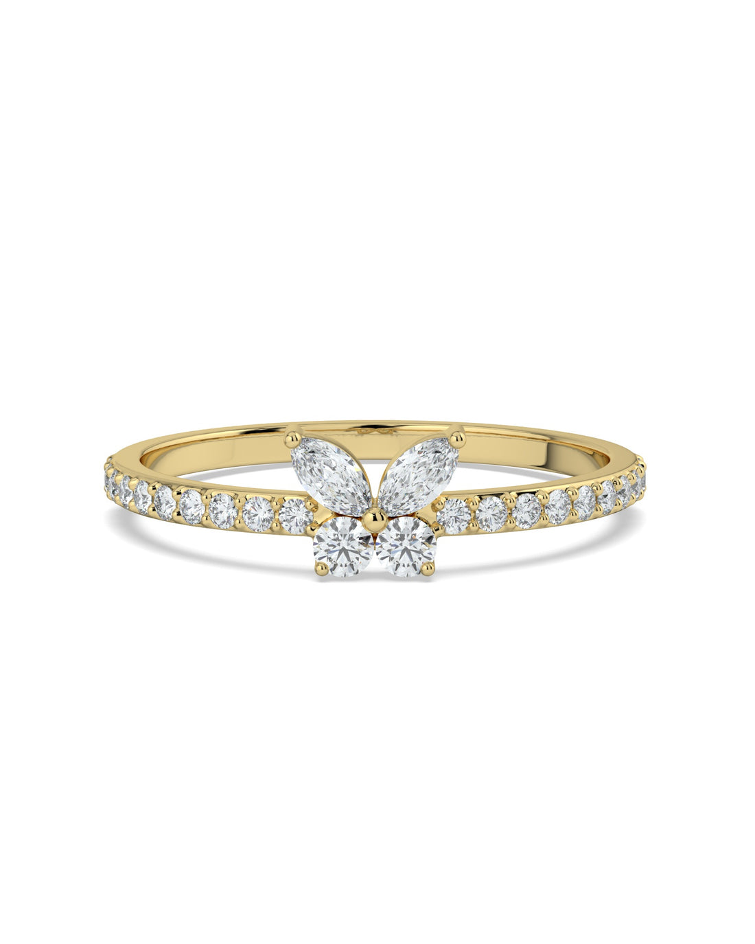 Butterfly Wedding Ring