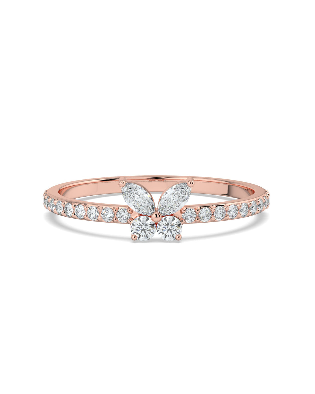 Butterfly Wedding Ring