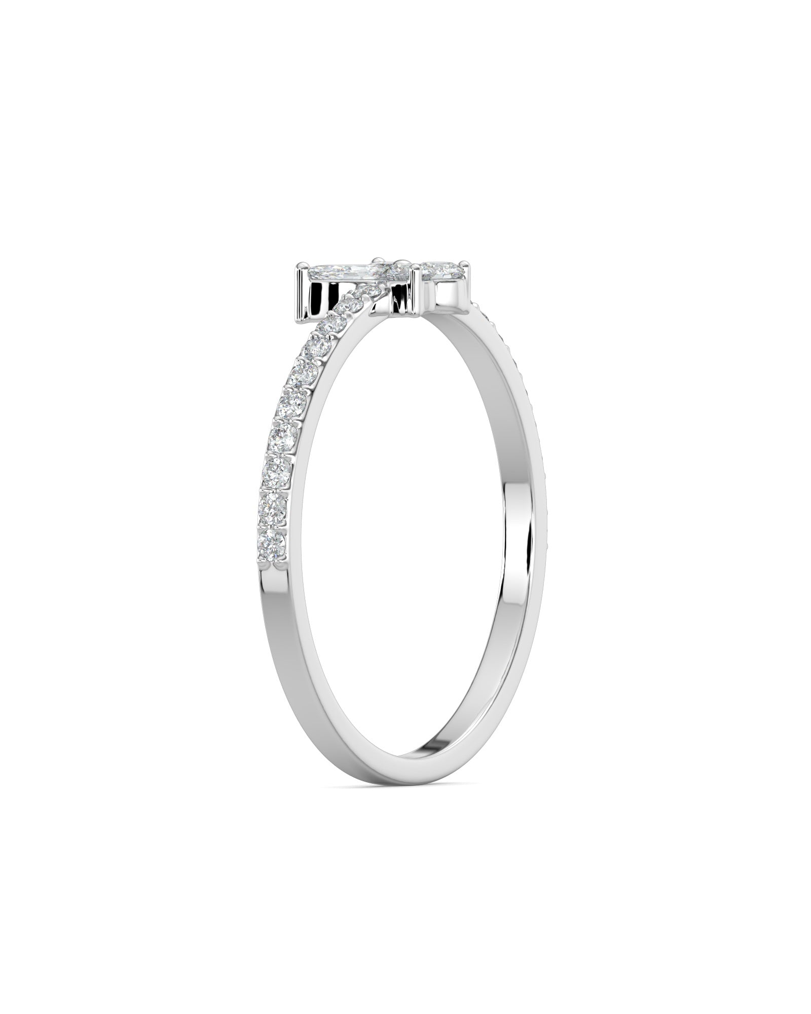 Butterfly Wedding Ring
