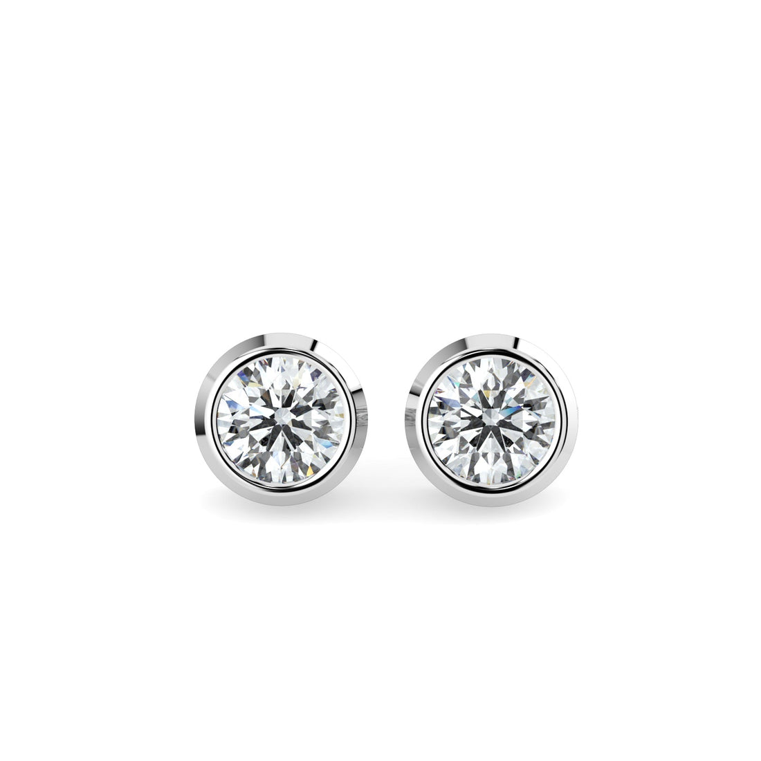 lab grown diamond earrings