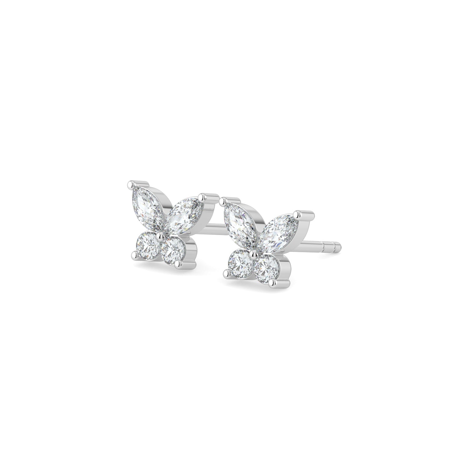 Butterfly Diamond Earrings
