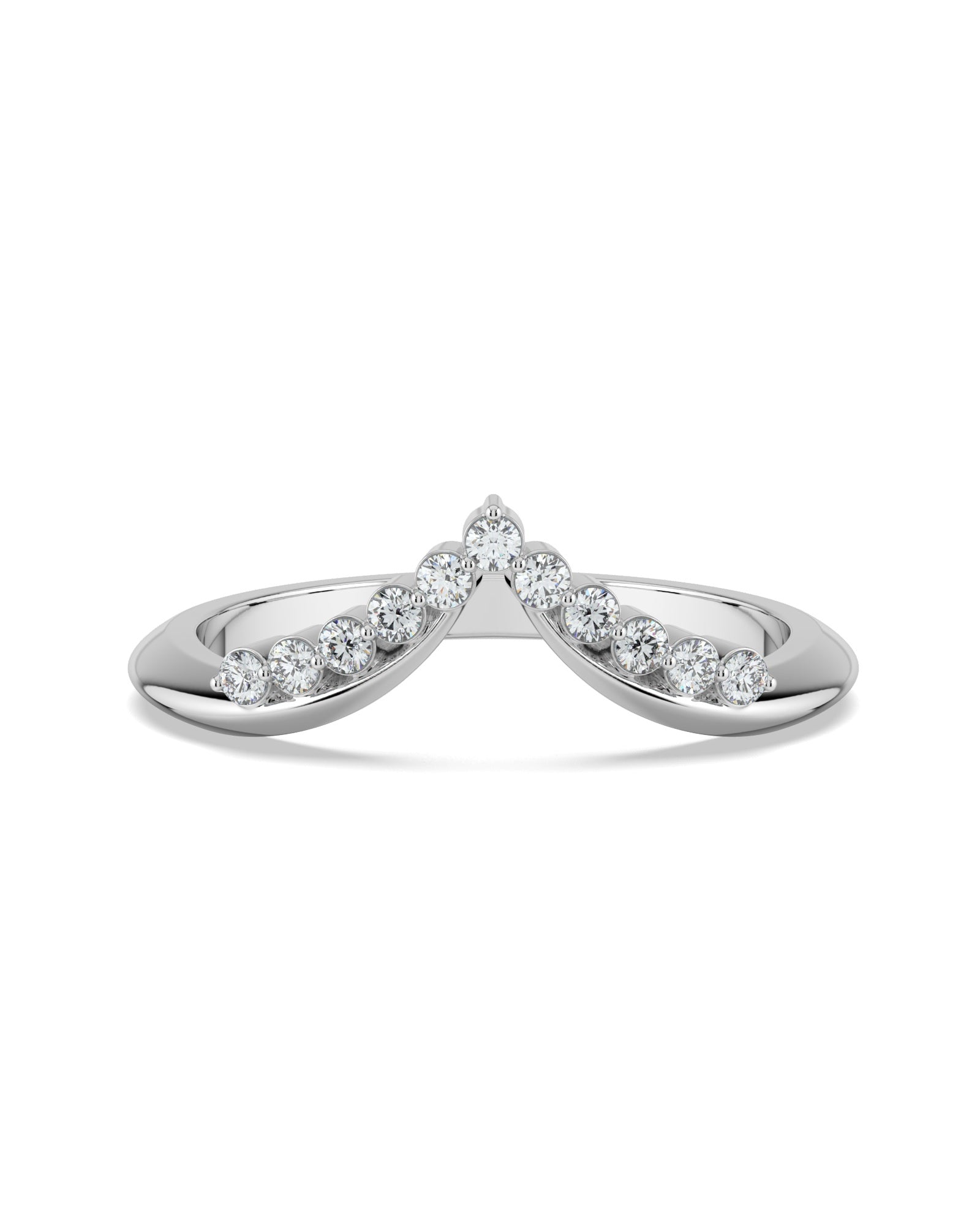 Chevron Wedding Ring