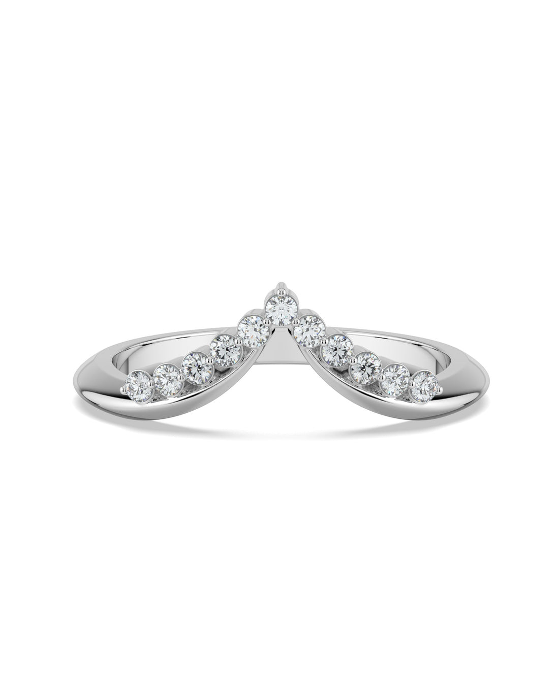Chevron Wedding Ring