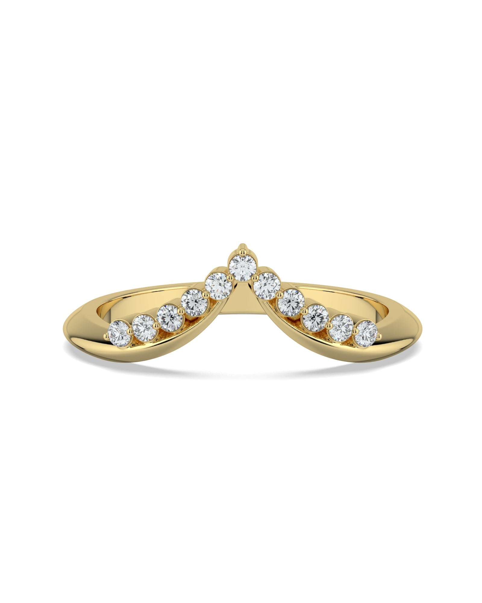 Chevron Wedding Ring