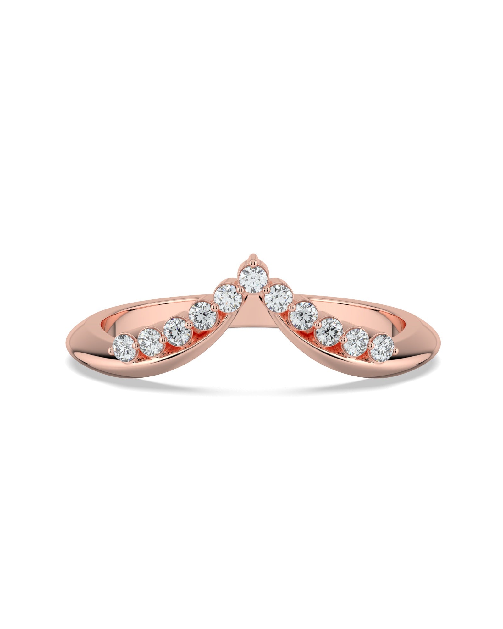 Chevron Wedding Ring