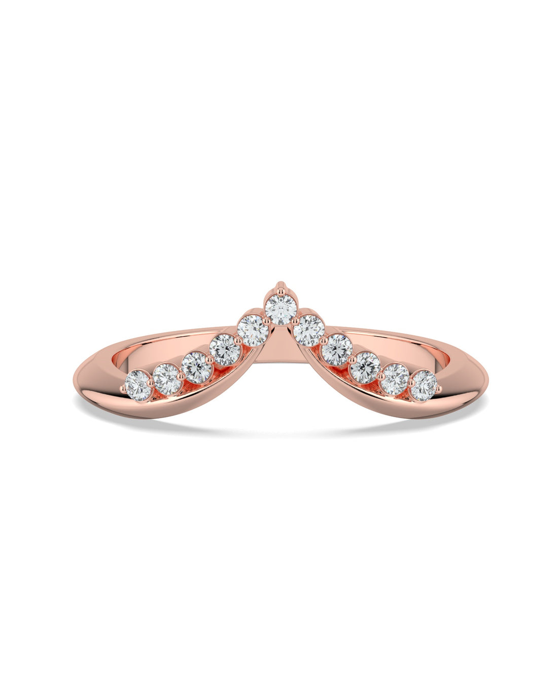 Chevron Wedding Ring