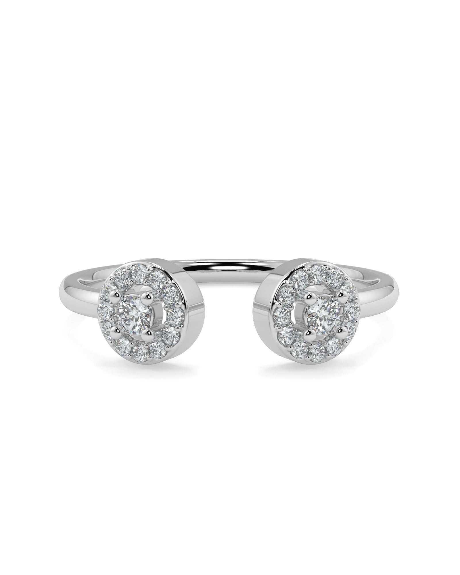Twin Circles Wedding Ring
