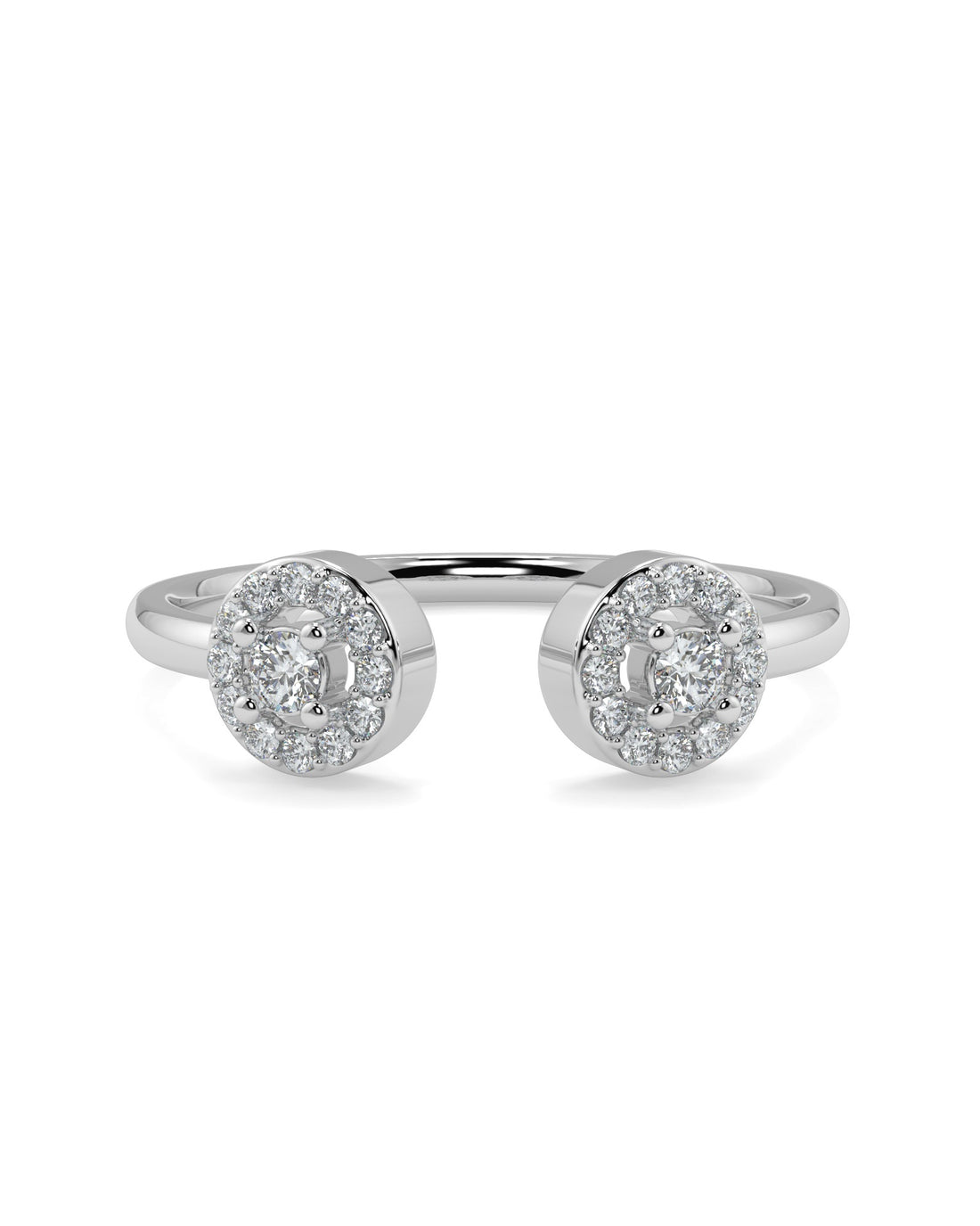 Twin Circles Wedding Ring