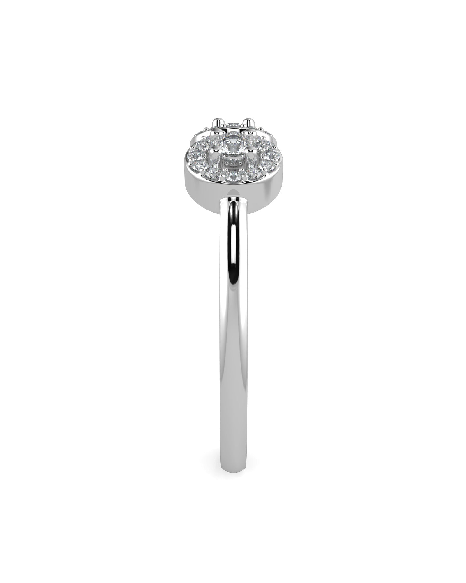 Twin Circles Wedding Ring