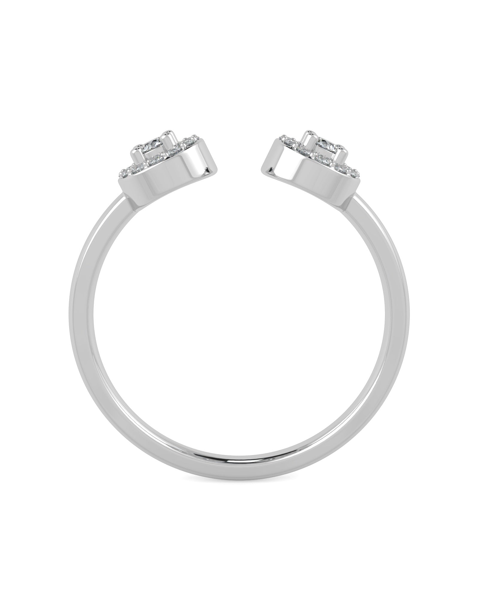 Twin Circles Wedding Ring