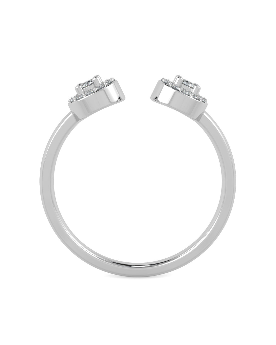 Twin Circles Wedding Ring