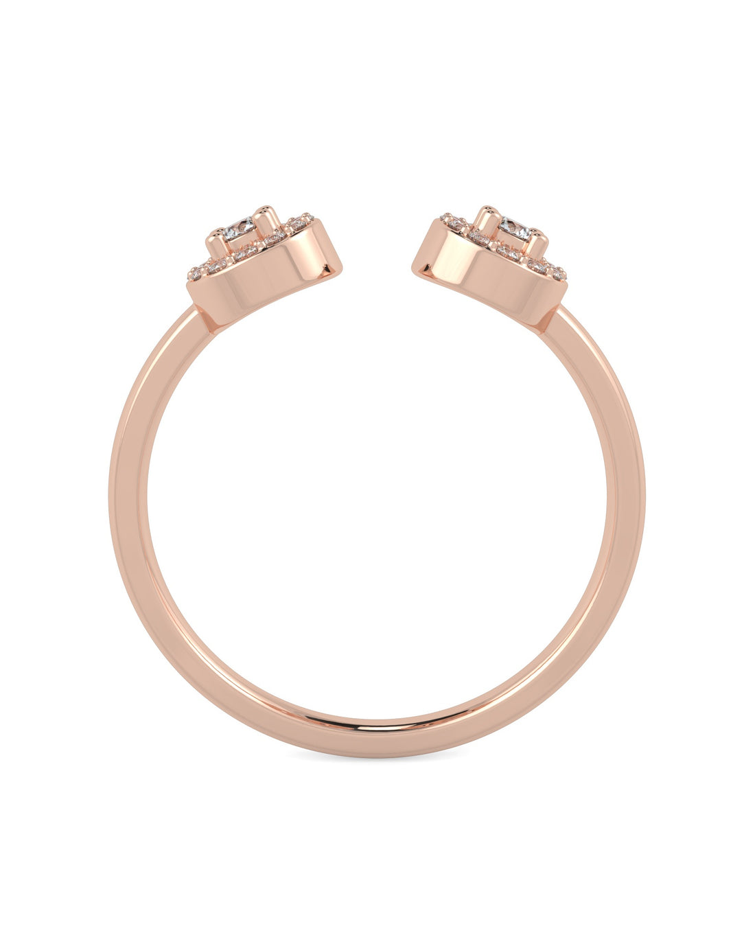 Twin Circles Wedding Ring