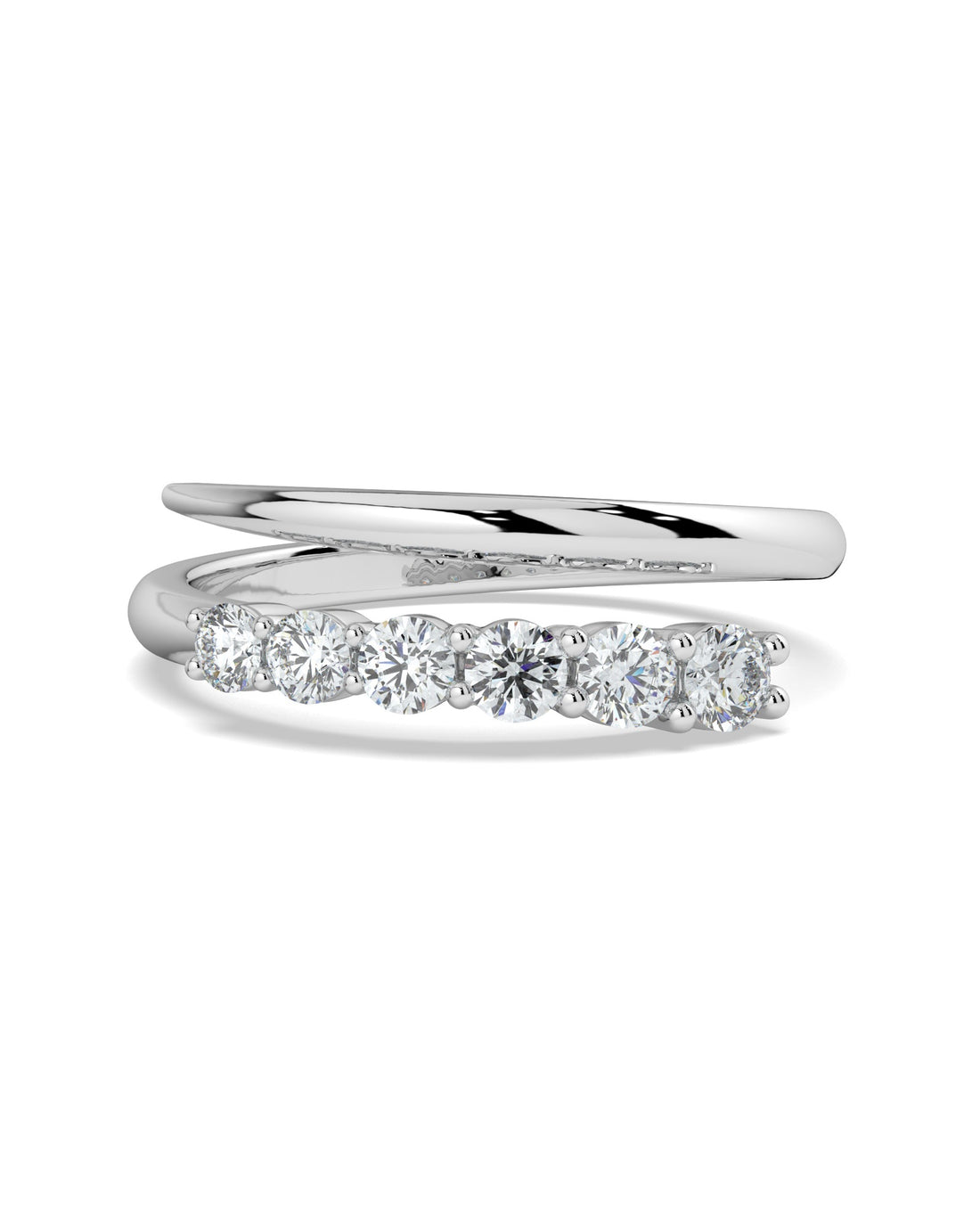 Modern Wrap wedding Ring