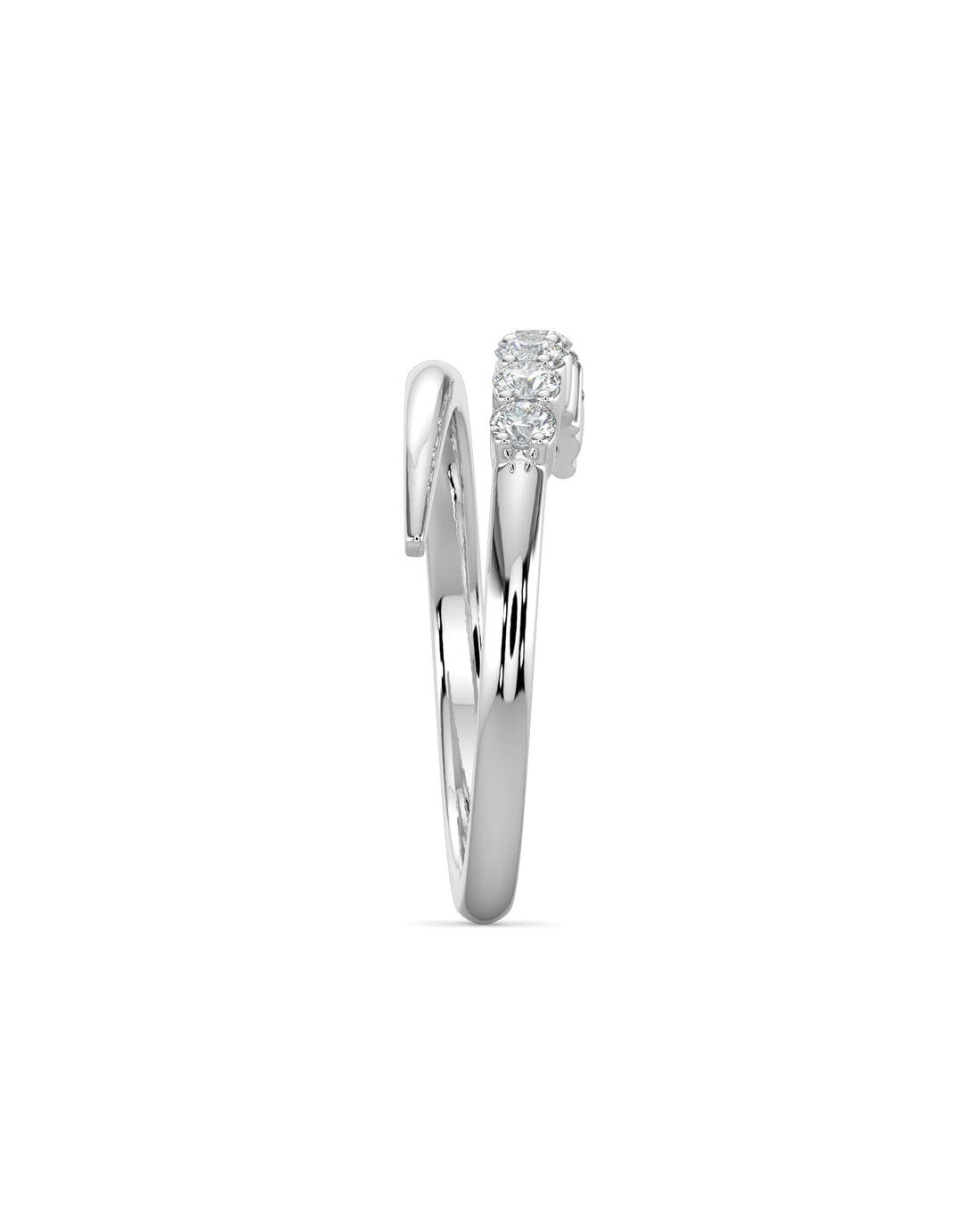 Modern Wrap wedding Ring