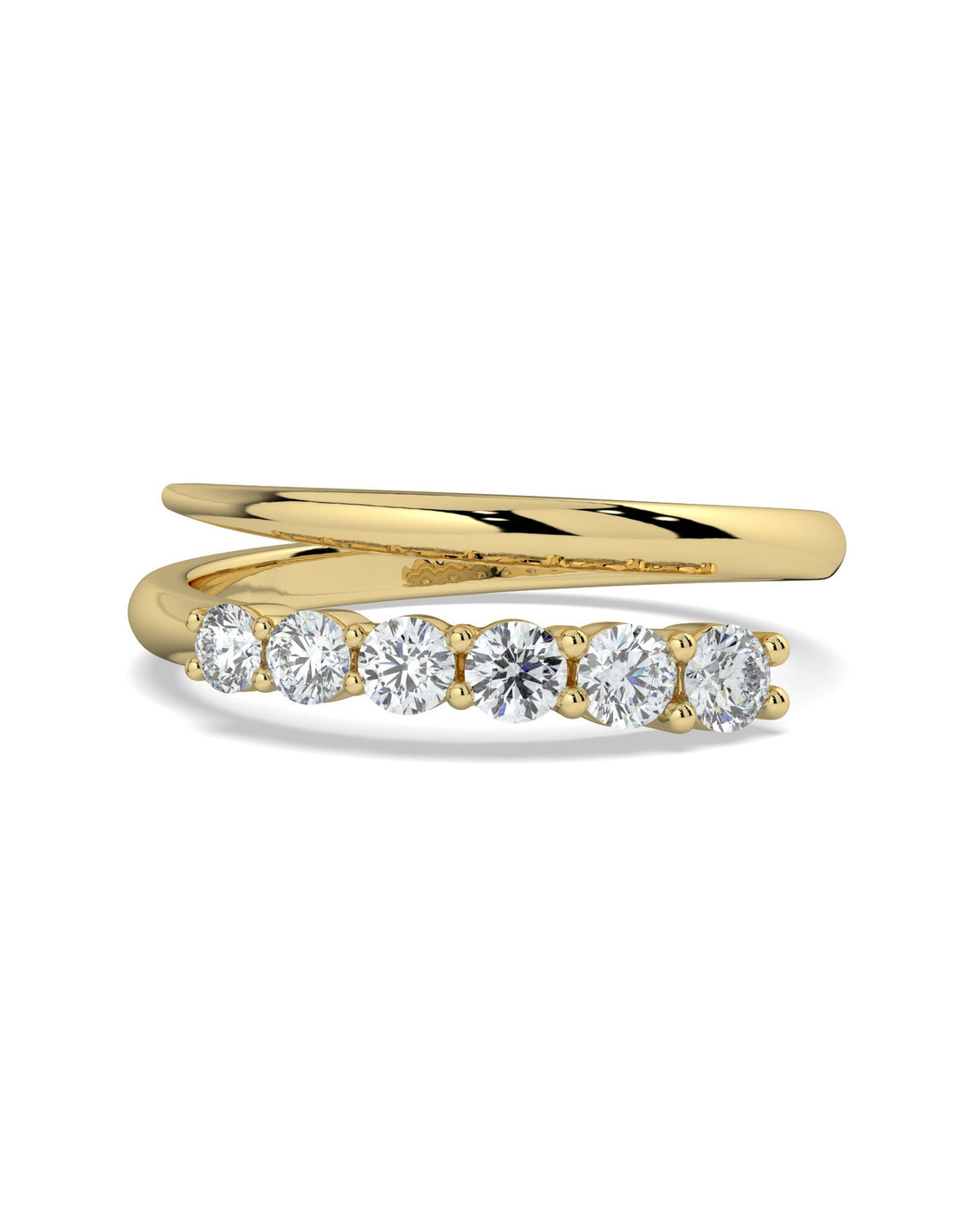 Modern Wrap wedding Ring