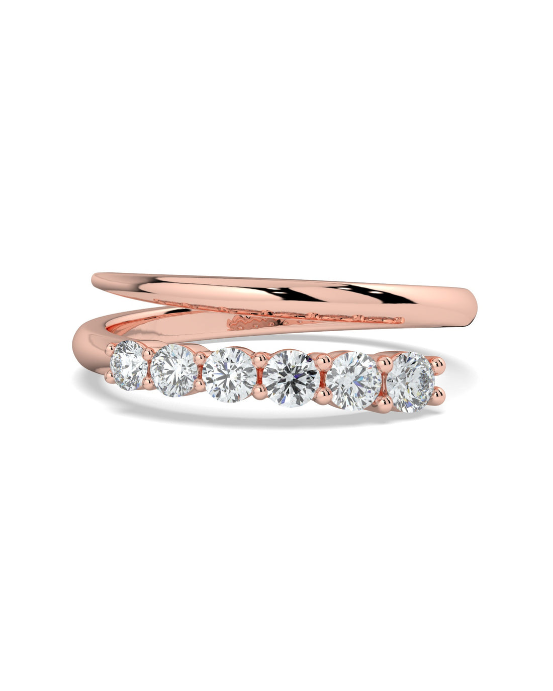 Modern Wrap wedding Ring