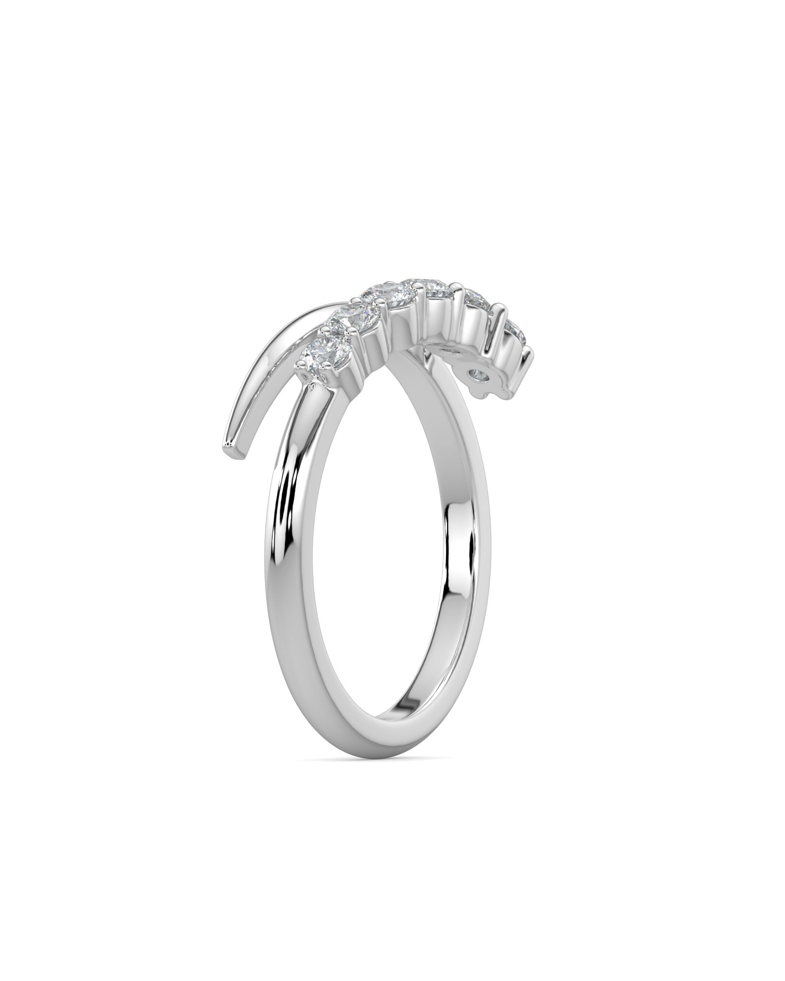 Modern Wrap wedding Ring