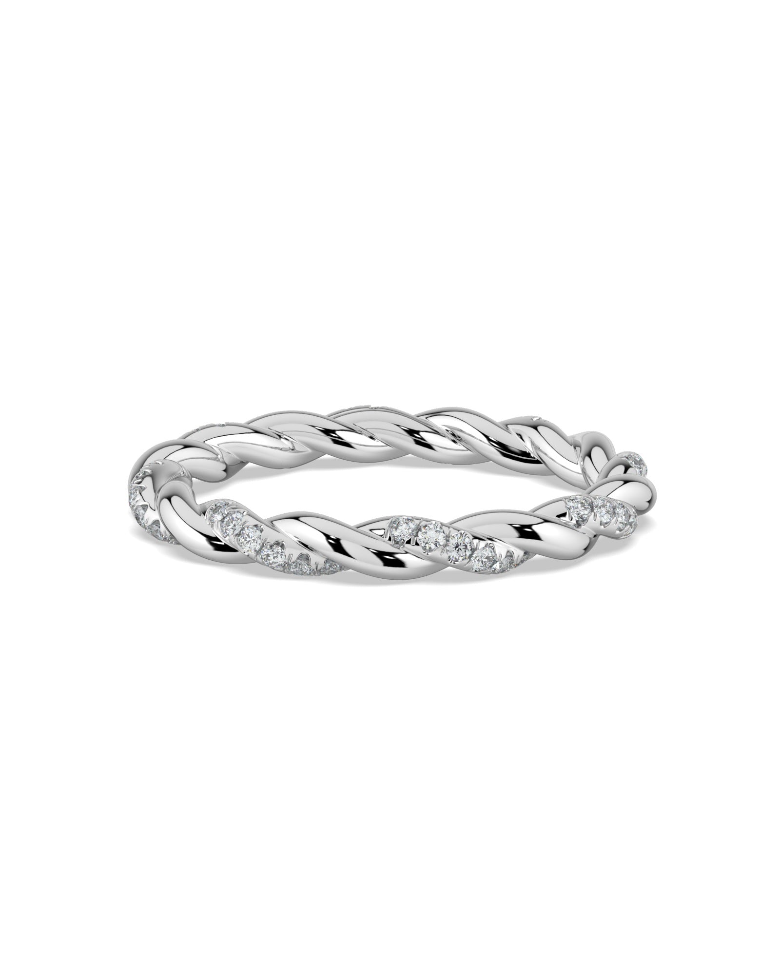 Braided Wedding Band