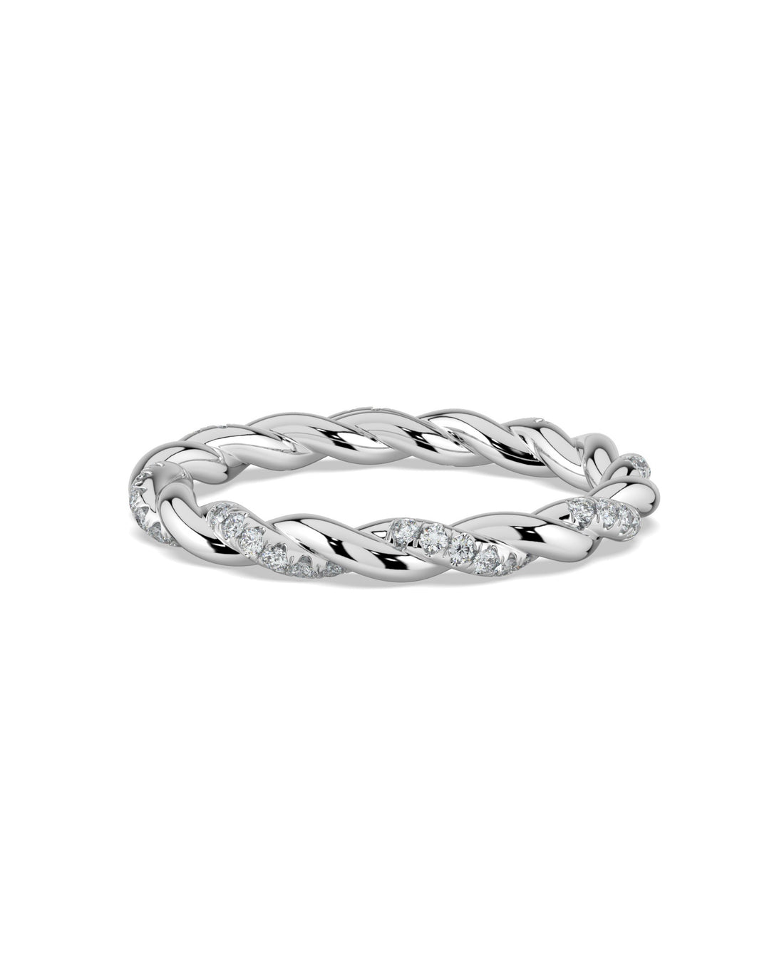 Braided Wedding Band