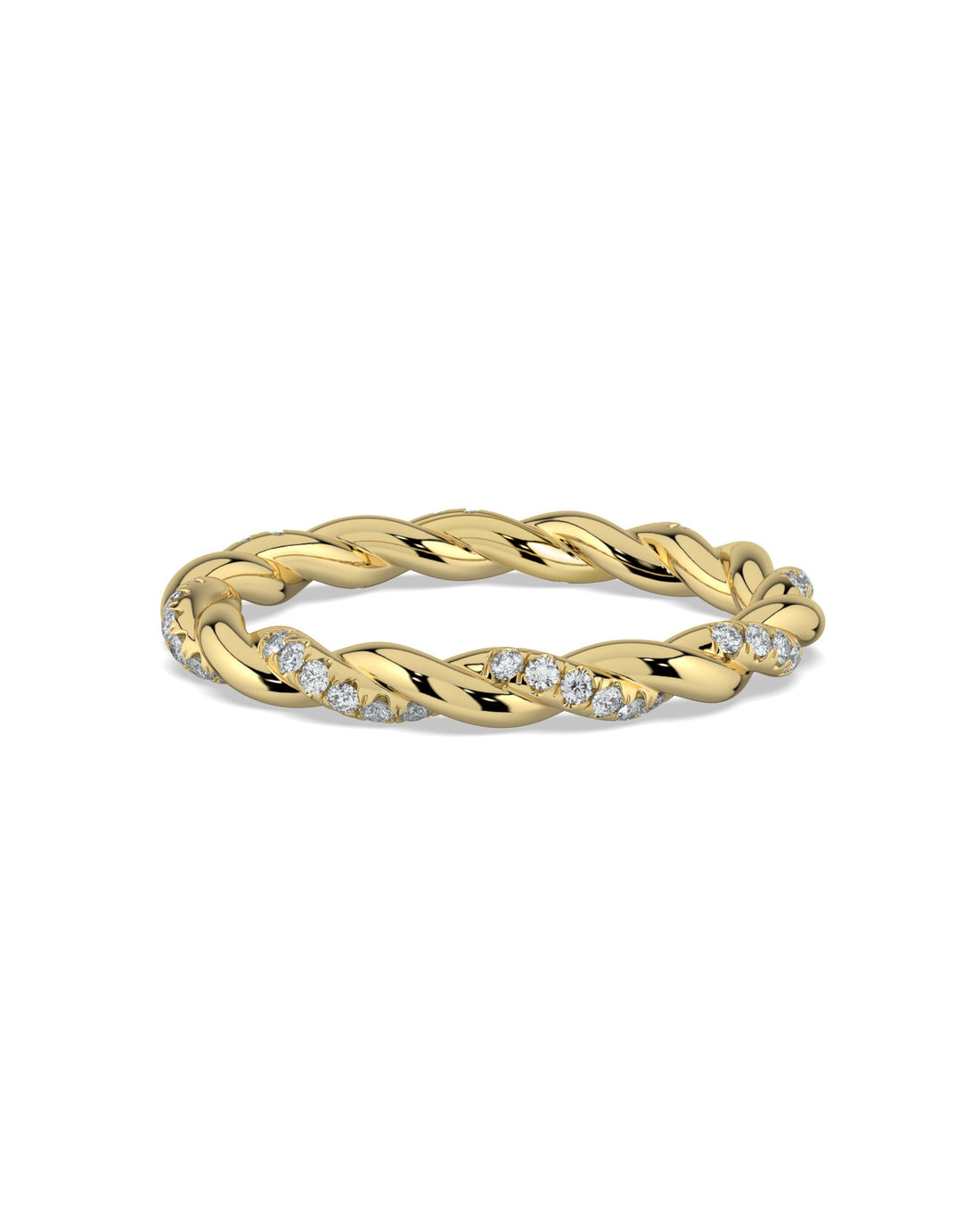 Braided Wedding Band