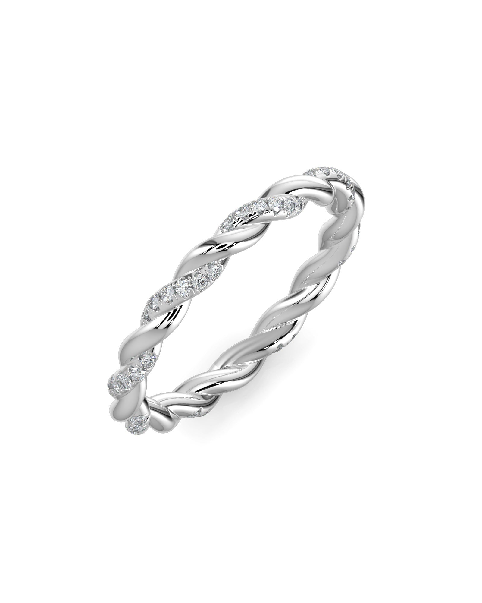 Braided Wedding Band