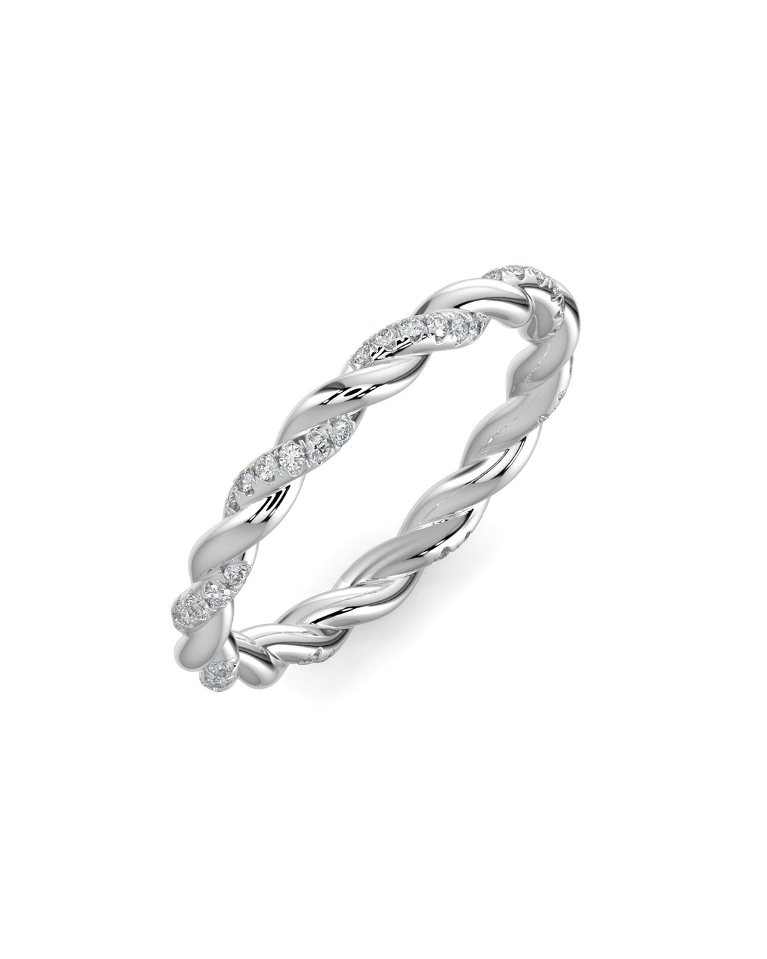 Braided Wedding Band