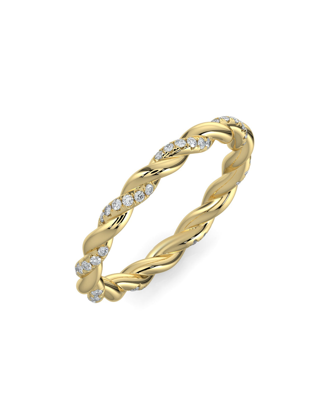 Braided Wedding Band