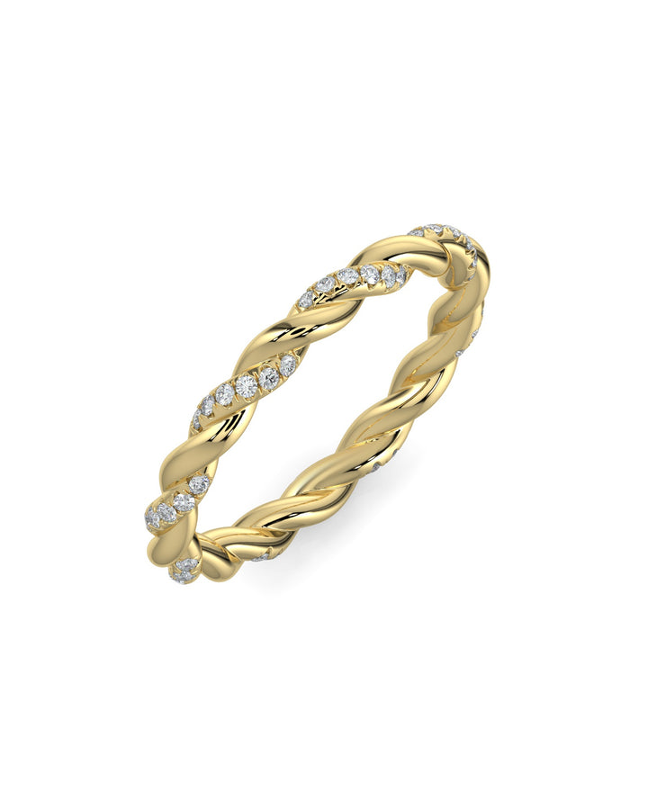Braided Wedding Band