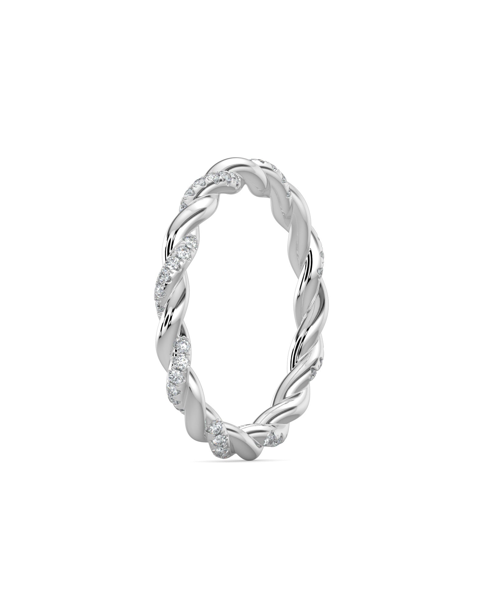 Braided Wedding Band