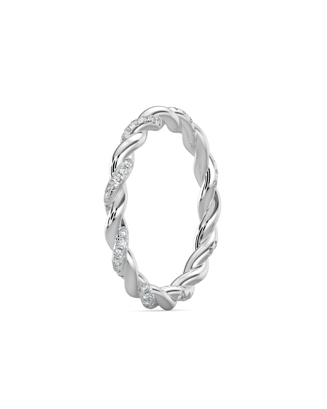Braided Wedding Band