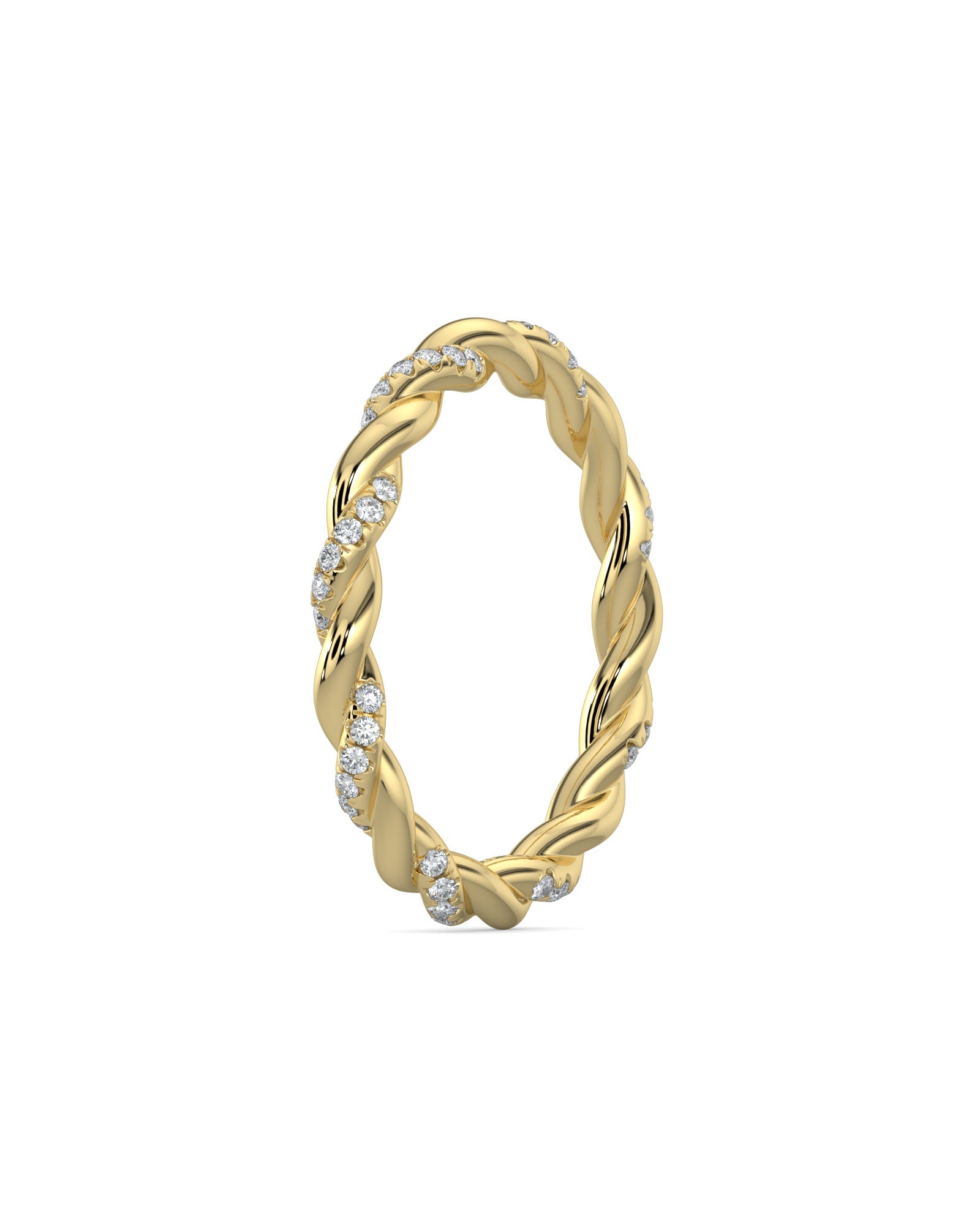 Braided Wedding Band
