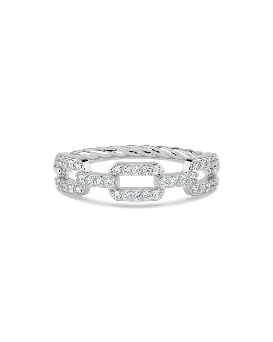 Twisted Rope Wedding Ring