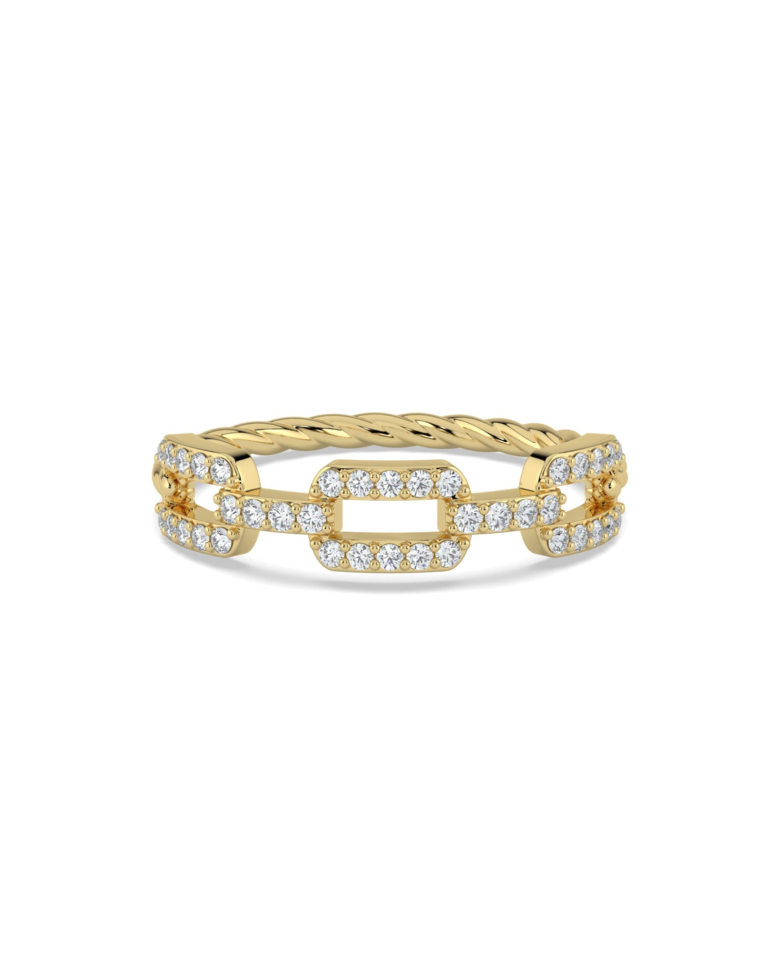 Twisted Rope Wedding Ring