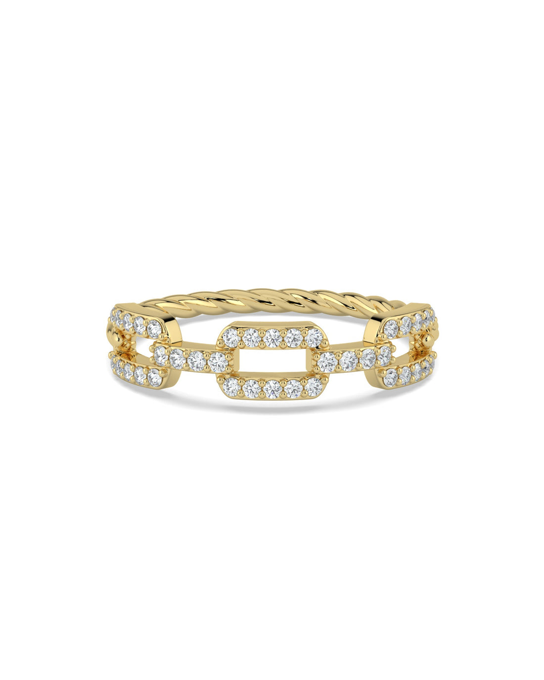 Twisted Rope Wedding Ring