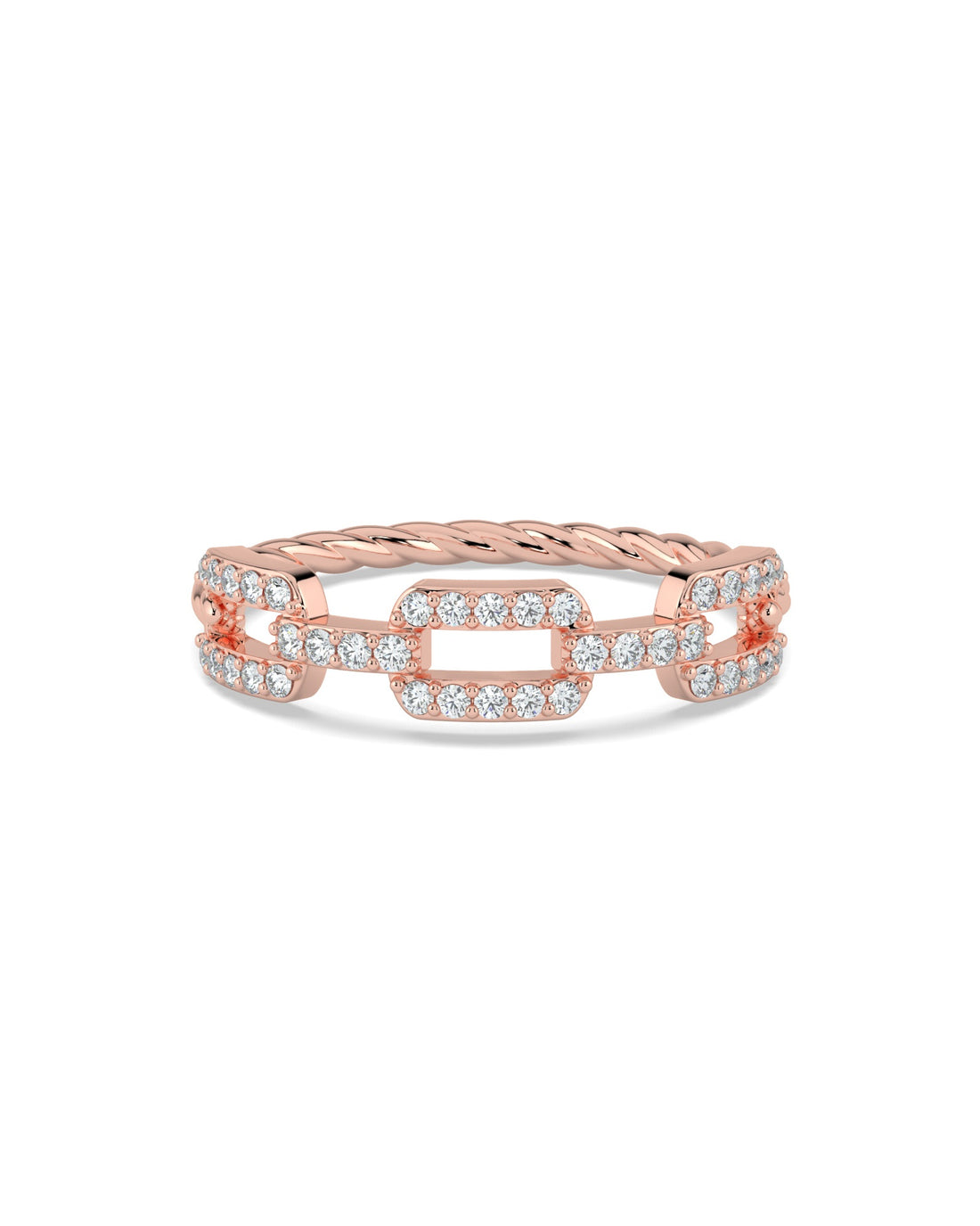 Twisted Rope Wedding Ring