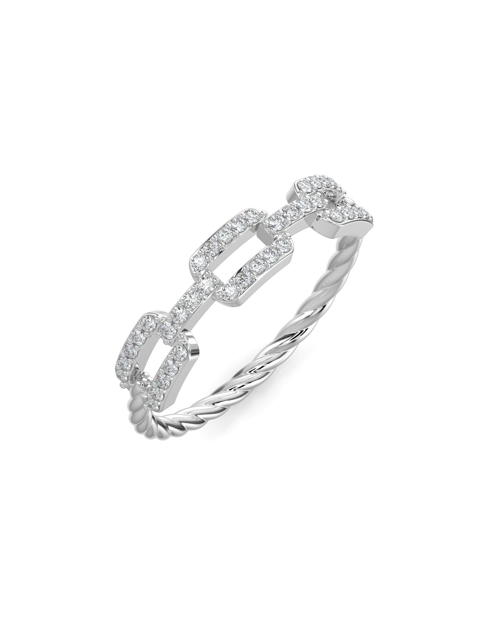 Twisted Rope Wedding Ring