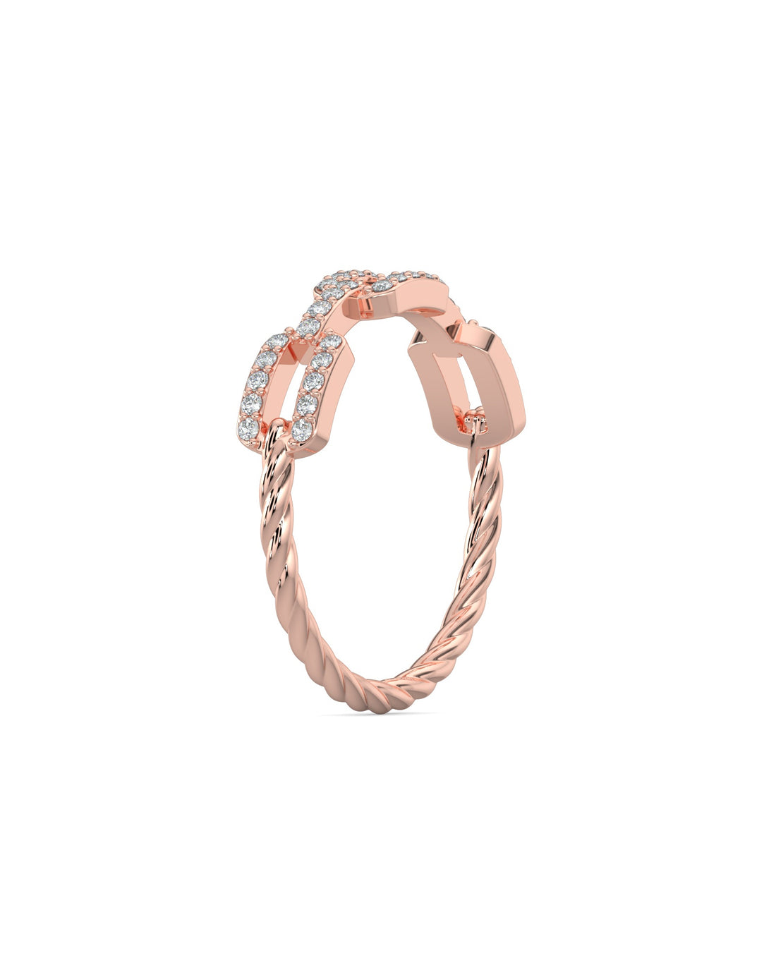 Twisted Rope Wedding Ring