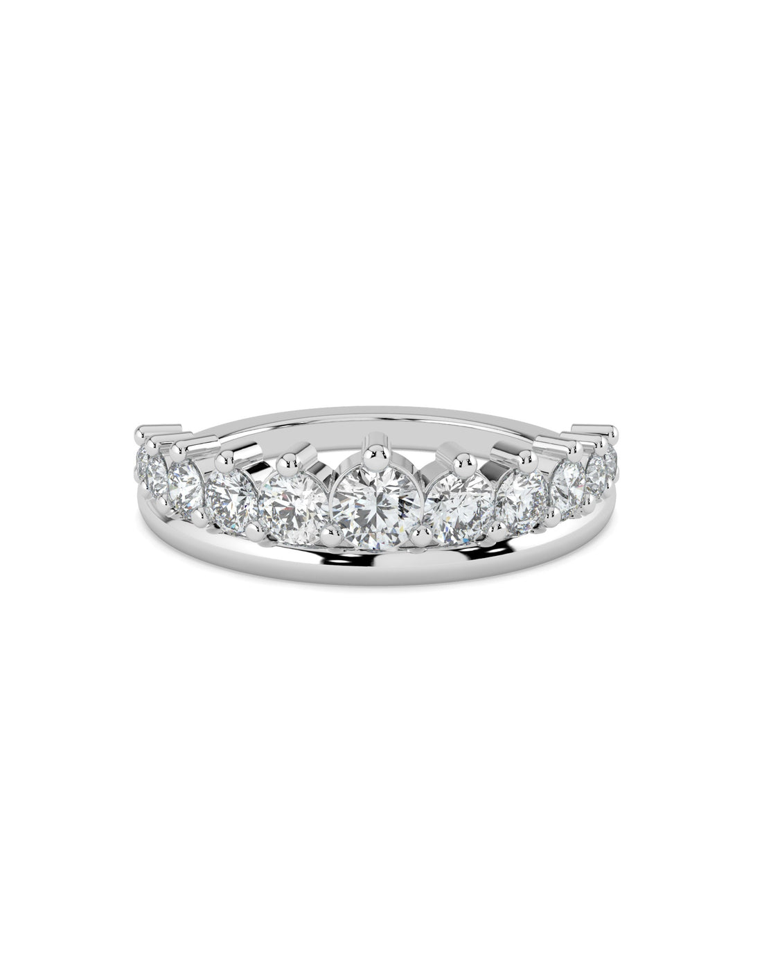 Tiara Diamond Wedding Ring