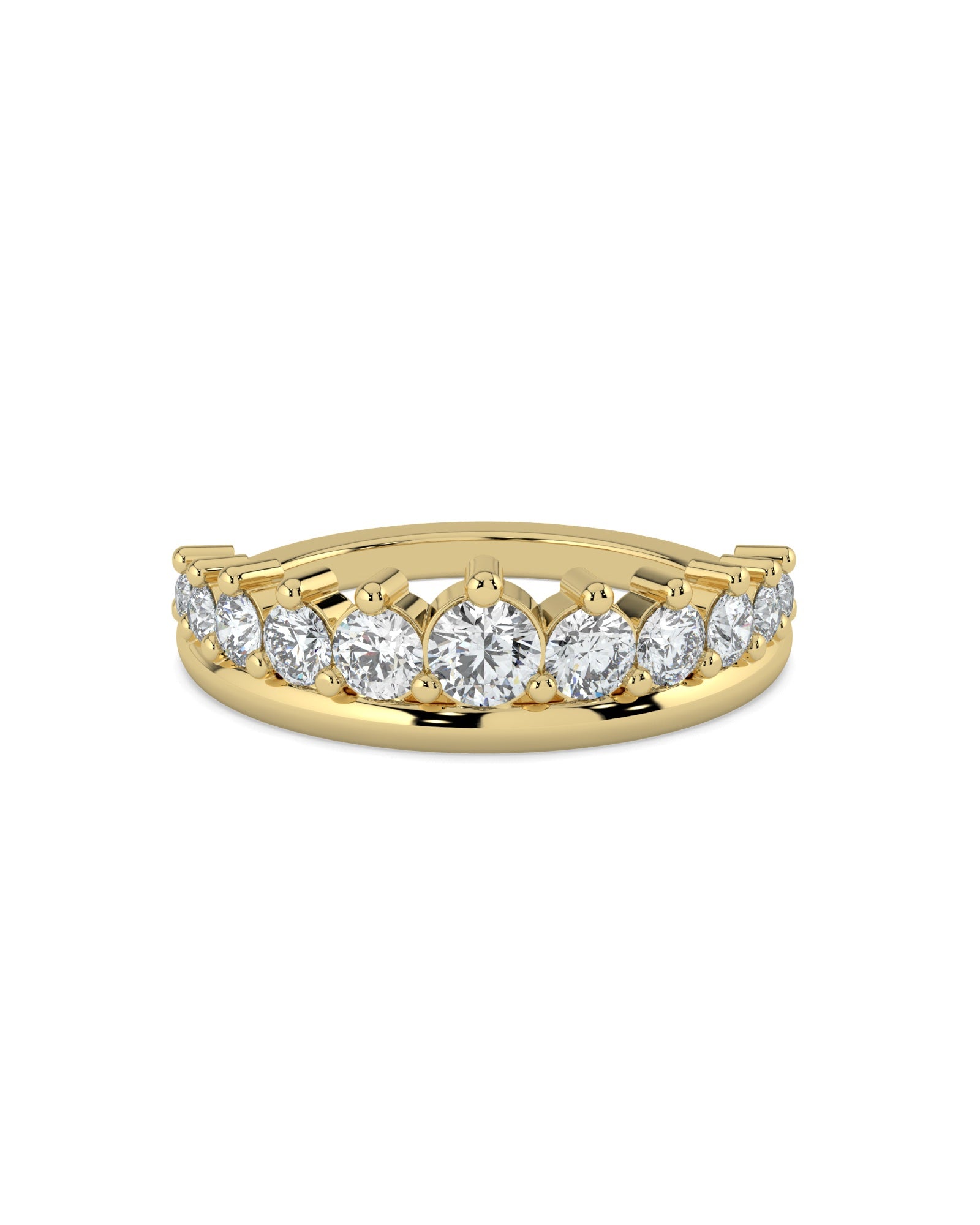 Tiara Diamond Wedding Ring