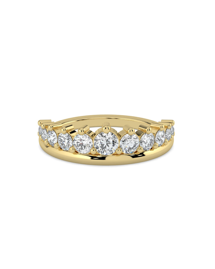 Tiara Diamond Wedding Ring