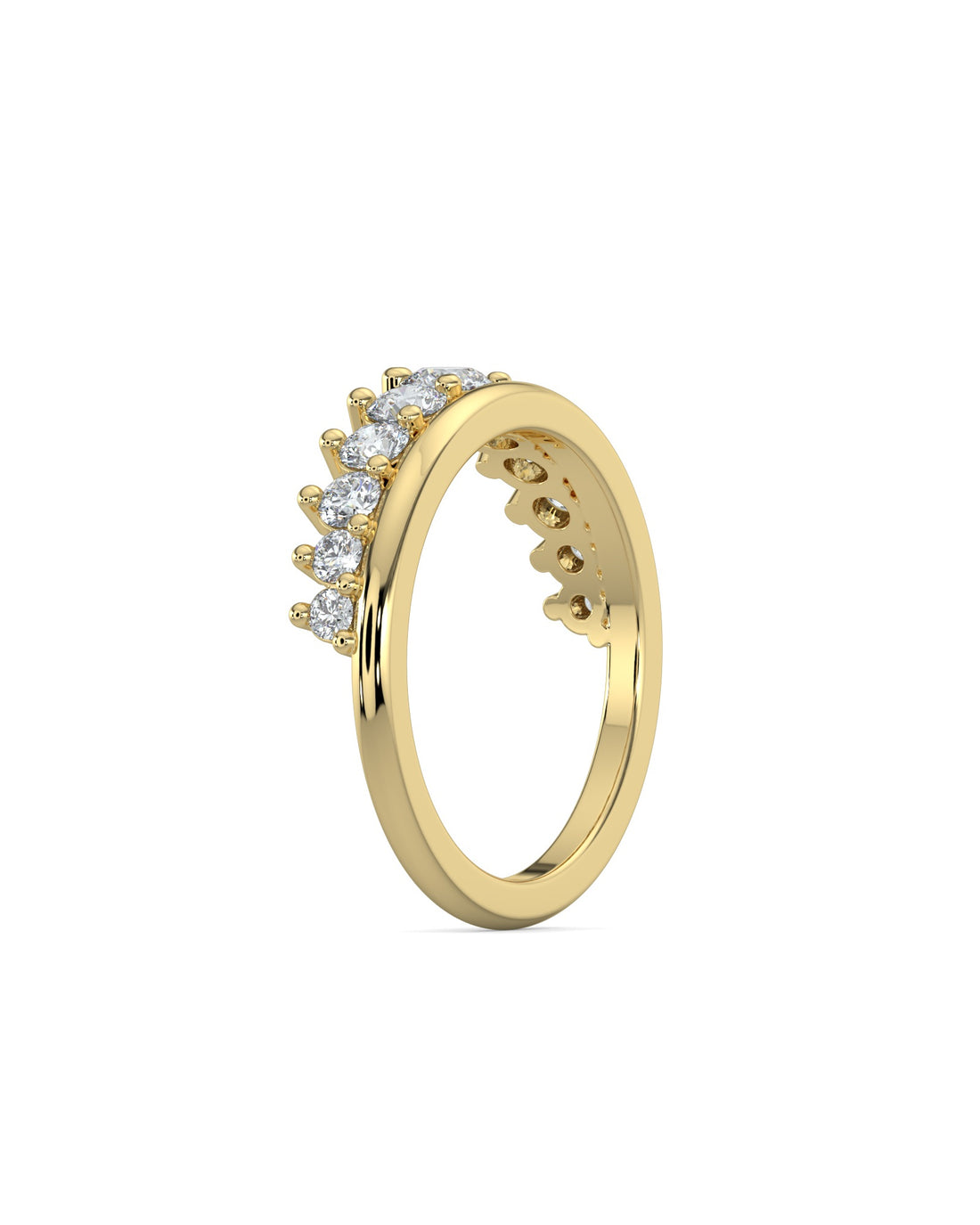 Tiara Diamond Wedding Ring