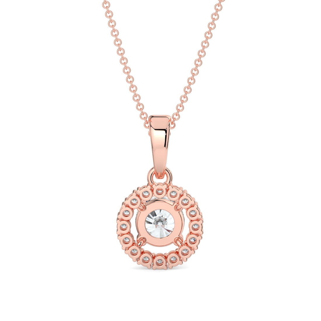halo pendant diamond