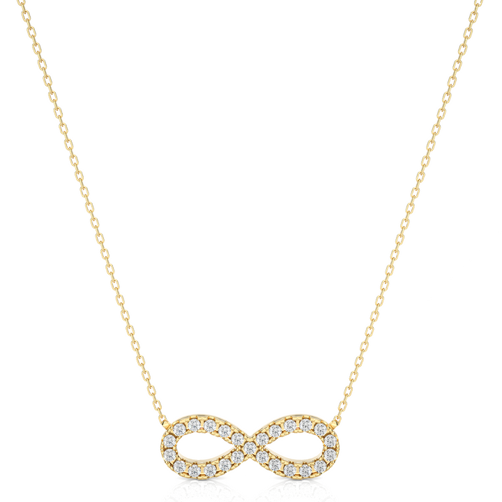 Infinity Diamond Necklace