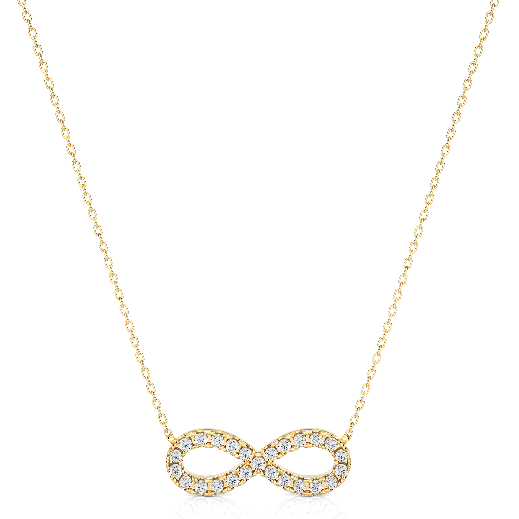 Infinity Diamond Necklace