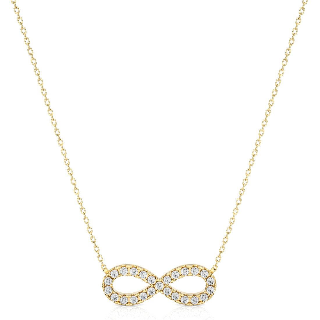 Infinity Diamond Necklace