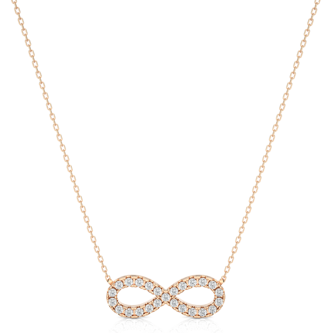 Infinity Diamond Necklace