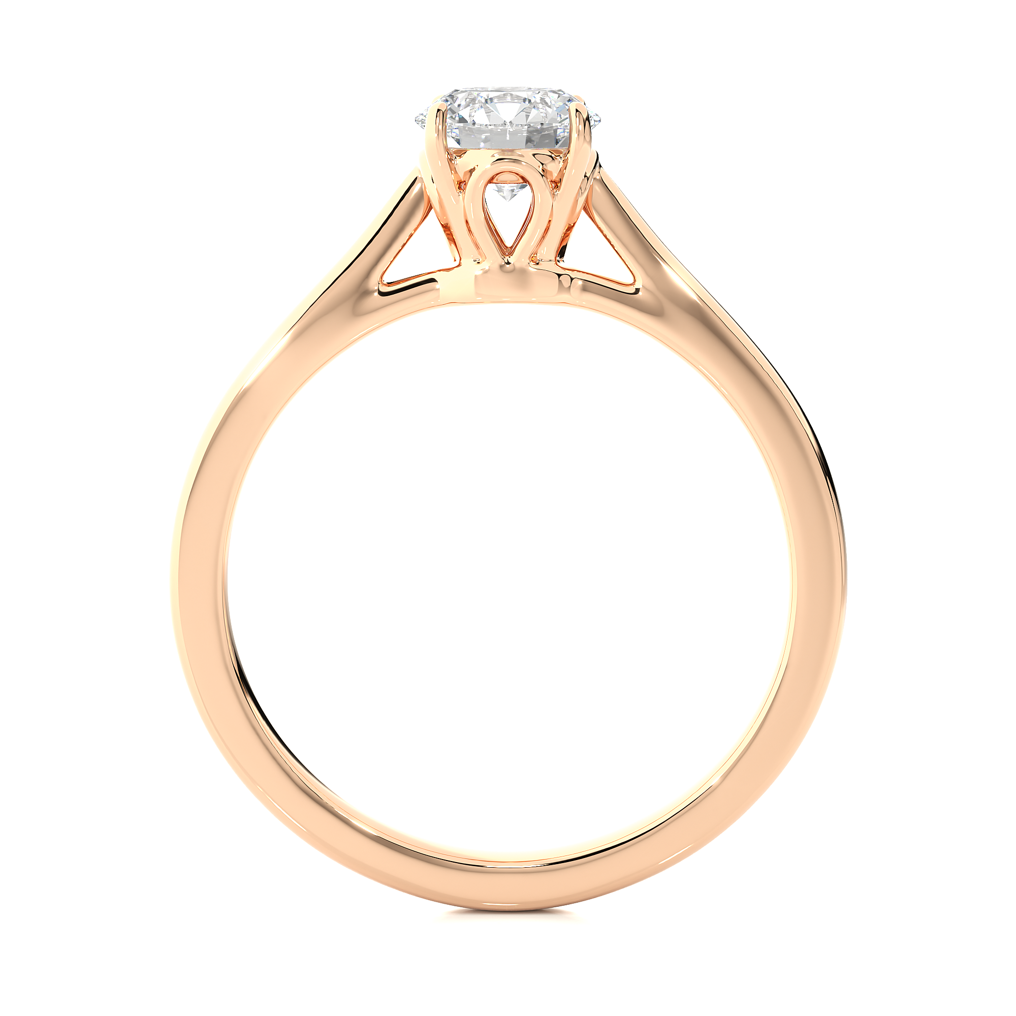 lab grown engagement ring