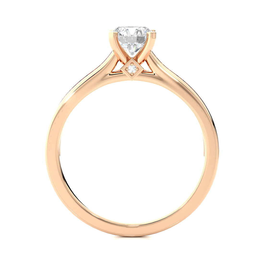 diamond engagement band