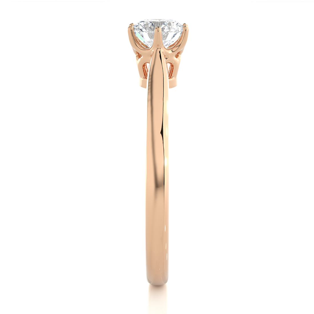 lab grown engagement ring